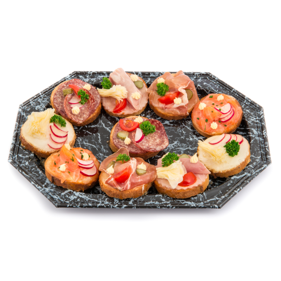 Plateau canapés 10pers (20pièces)